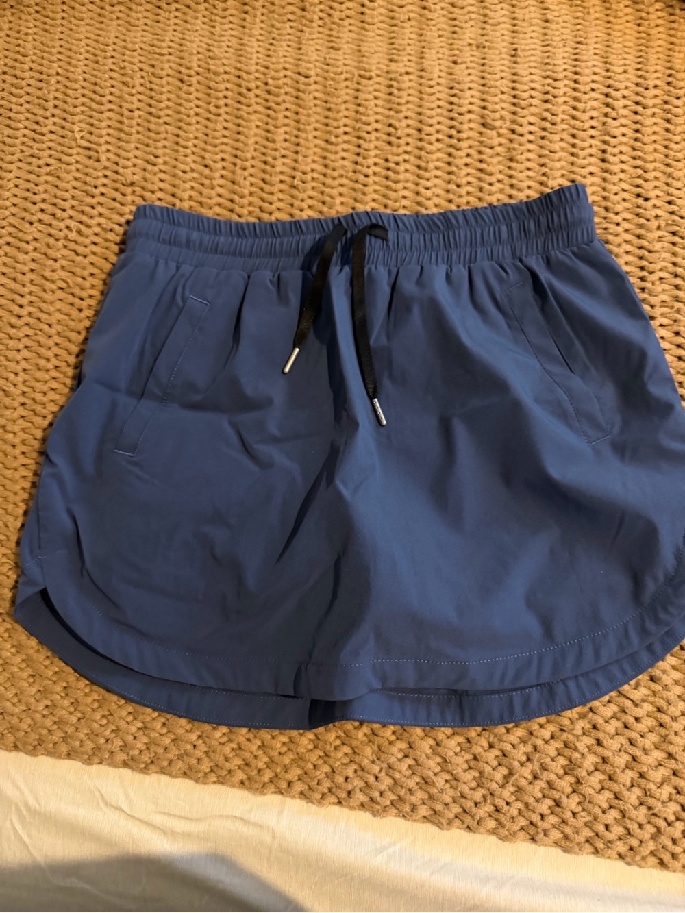 HALARA Navy Blue Athletic Skort with Pockets